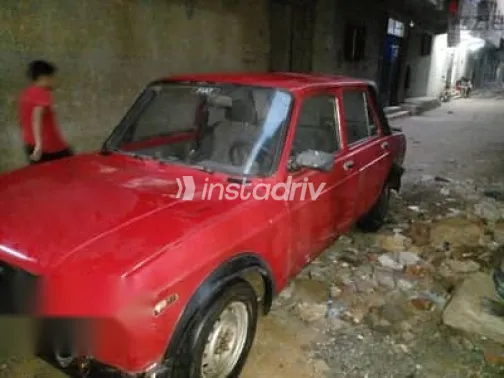 فيات 128 1988 أحمر مستعملة للبيع - 1