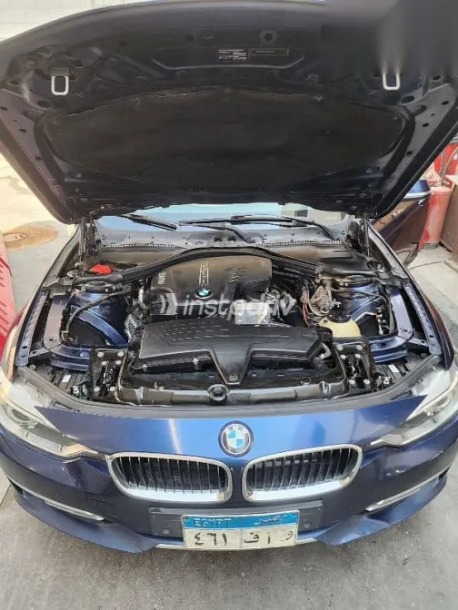 BMW 320 2014 Dark Blue Used for Sale - 3