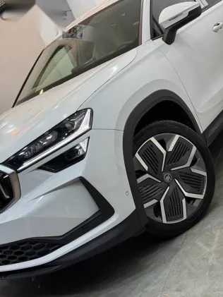 سكودا كودياك 2025 أبيض جديدة للبيع