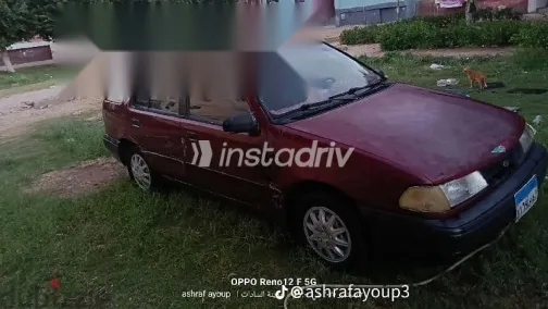 Hyundai Excel 1994 Burgundy Used for Sale - 2