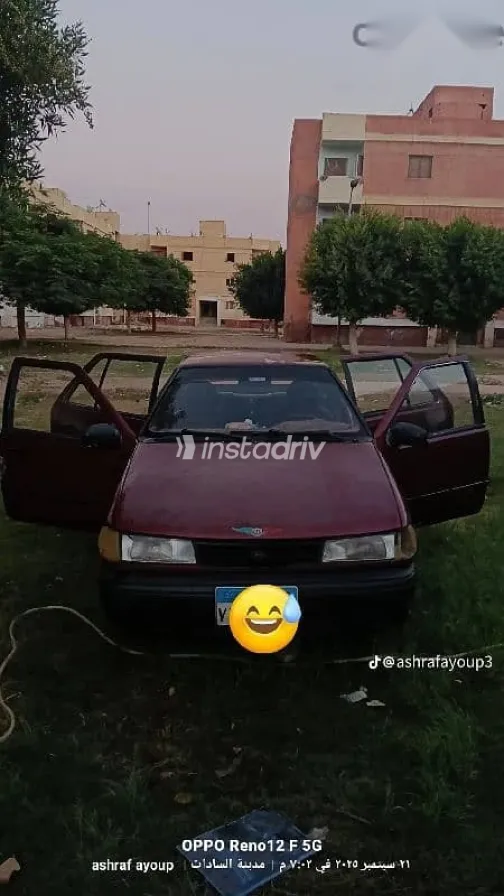 Hyundai Excel 1994 Burgundy Used for Sale - 5