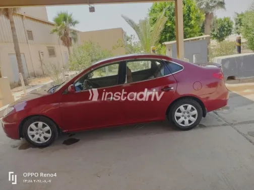 هيونداي إلنترا اتش دى 2007 أحمر غامق مستعملة للبيع - 3