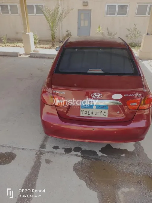 هيونداي إلنترا اتش دى 2007 أحمر غامق مستعملة للبيع - 5