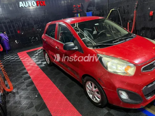 كيا بيكانتو 2012 أبيض مستعملة للبيع - 5