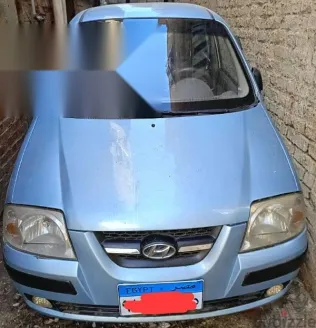 هيونداي اتوس 2008 أزرق غامق مستعملة للبيع