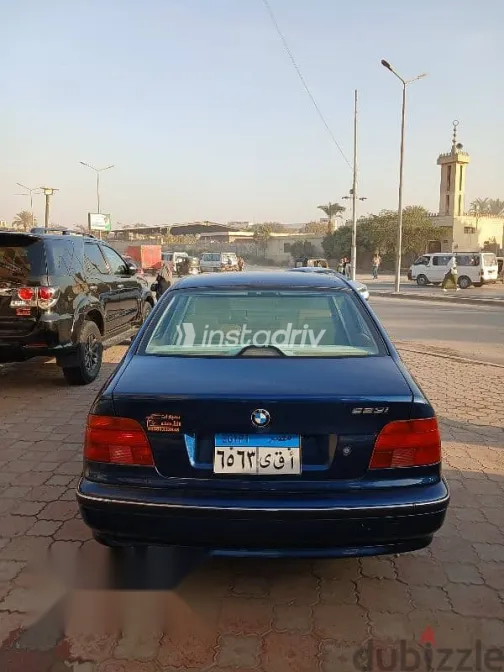 بي ام دبليو 523 1997 أزرق غامق مستعملة للبيع - 4