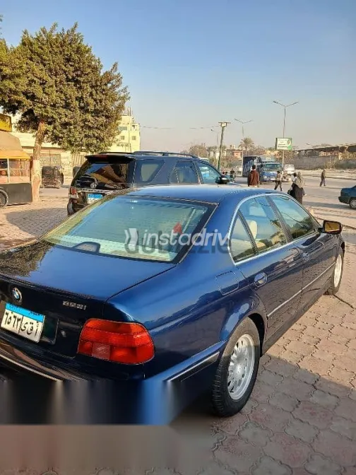 بي ام دبليو 523 1997 أزرق غامق مستعملة للبيع - 7