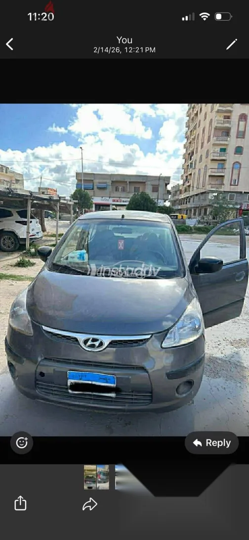 Hyundai I10 2010 Gray Used for Sale - 1