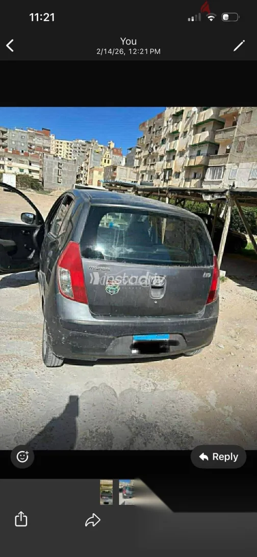 Hyundai I10 2010 Gray Used for Sale - 2