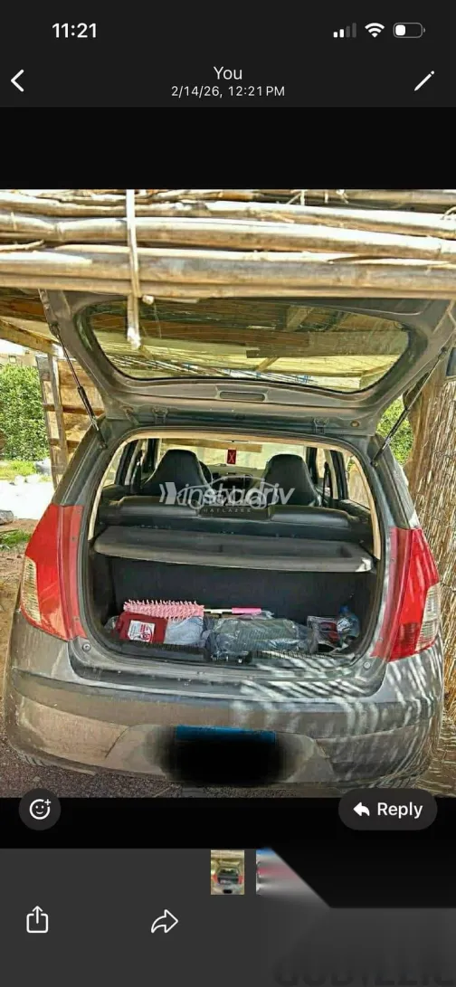 Hyundai I10 2010 Gray Used for Sale - 5