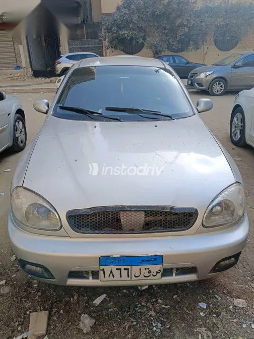 دايو لانوس 2006 فضي مستعملة للبيع - 7