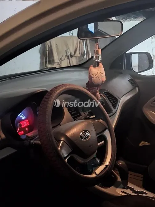 كيا بيكانتو 2015 أصفر مستعملة للبيع - 3