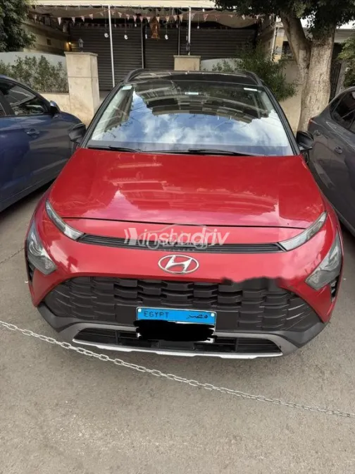 هيونداي بايون 2022 أحمر مستعملة للبيع - 1