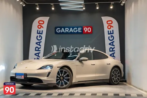 بورش تايكان 2022 رمادي مستعملة للبيع - 3