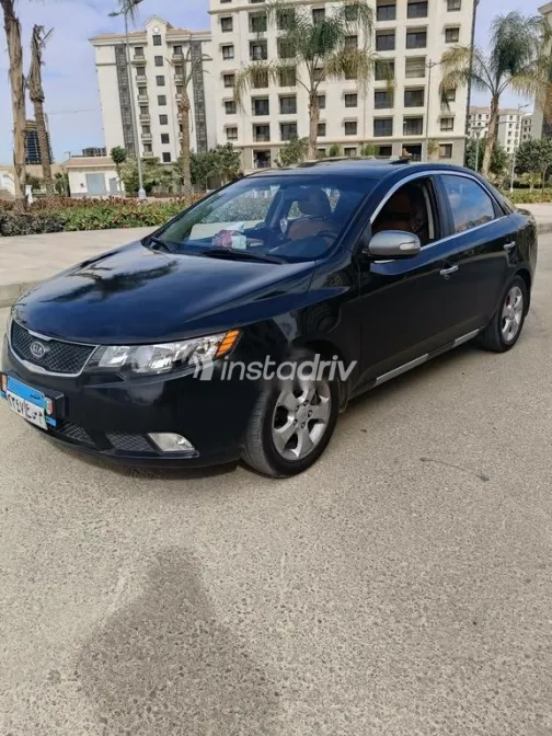 Kia Forte 2010 Black Used for Sale - 1