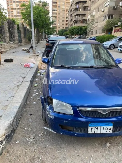 Mazda 323 2001 Blue Used for Sale - 1