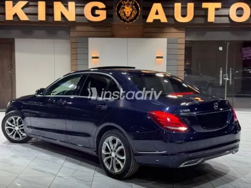 مرسيدس C 180 2015 أزرق غامق مستعملة للبيع - 4