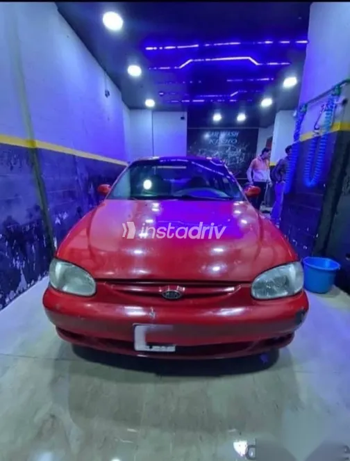 كيا سيفيا 1999 أحمر مستعملة للبيع - 3