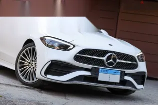 مرسيدس C 180 2024 أبيض مستعملة للبيع