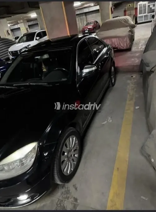 مرسيدس C 200 2008 أسود مستعملة للبيع - 3