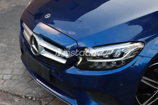 مرسيدس C 180 2020 أزرق غامق مستعملة للبيع - 3