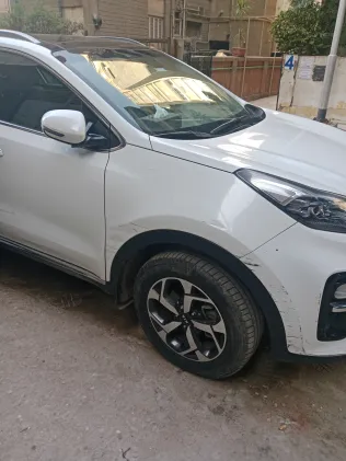كيا سبورتاج 2019 أبيض مستعملة للبيع
