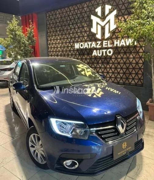 رينو لوجان 2019 أزرق غامق مستعملة للبيع - 1