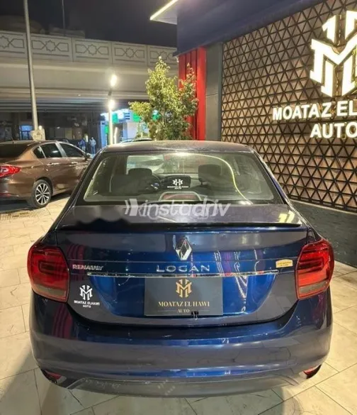 رينو لوجان 2019 أزرق غامق مستعملة للبيع - 4