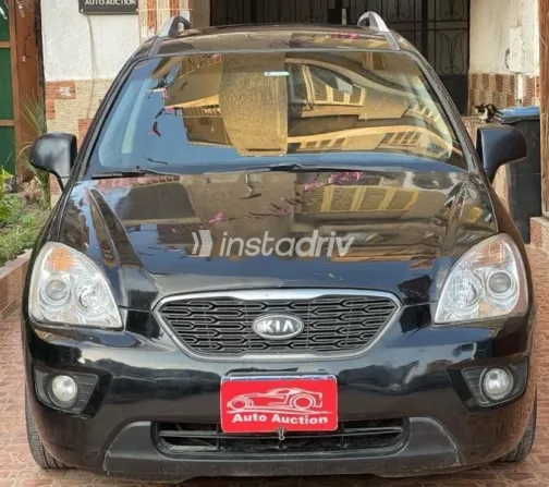 Kia Carens 2010 Black Used for Sale - 1