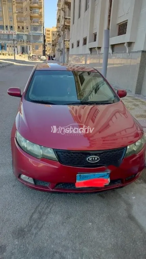 Kia Cerato 2011 Dark Red Used for Sale - 1