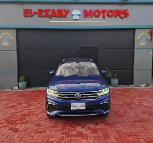 فولكس فاغن تيجون 2023 أزرق مستعملة للبيع