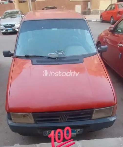 فيات اونو 1990 أحمر مستعملة للبيع - 2