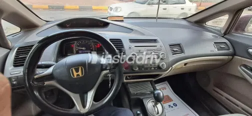 Honda Civic 2009 Dark Red Used for Sale - 3