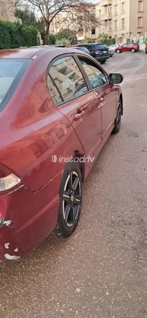 Honda Civic 2009 Dark Red Used for Sale - 5
