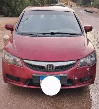 Honda Civic 2009 Dark Red Used for Sale