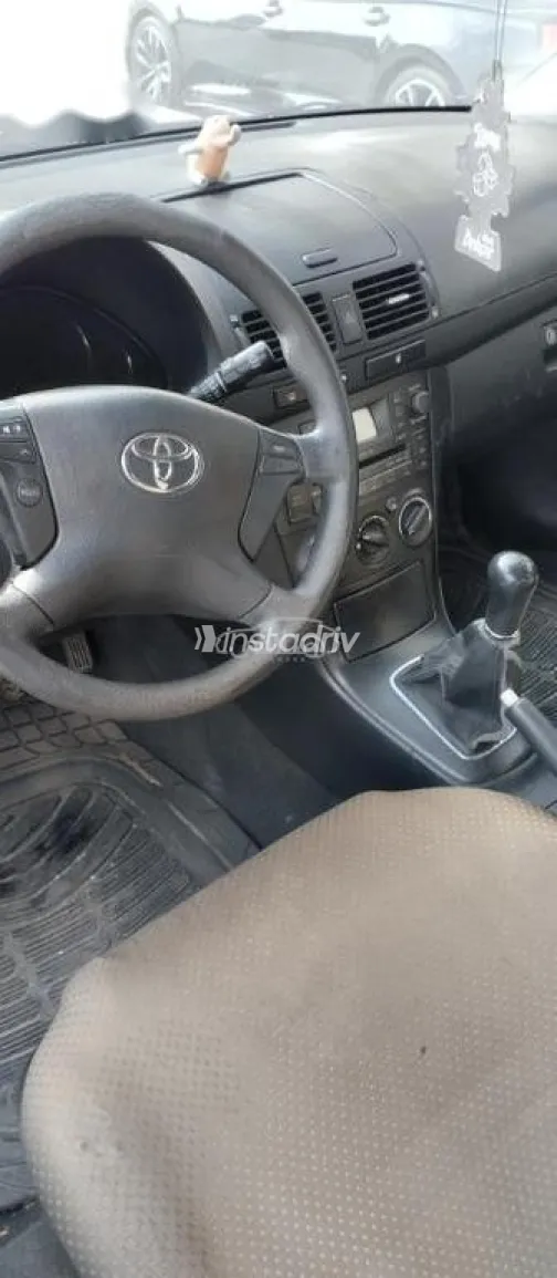 تويوتا أفنسيس 2007 أسود مستعملة للبيع - 3