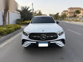 مرسيدس GLC 2024 أبيض مستعملة للبيع