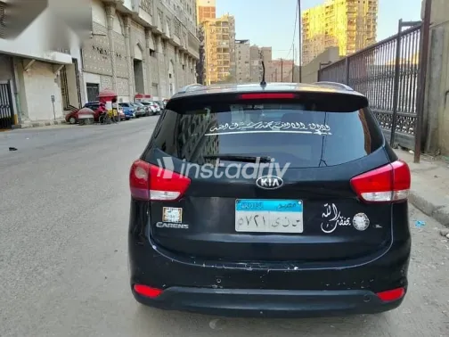 كيا كارينز 2014 أسود مستعملة للبيع - 2