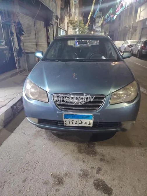 هيونداي إلنترا اتش دى 2007 أزرق مستعملة للبيع - 1