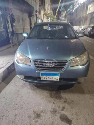 هيونداي إلنترا اتش دى 2007 أزرق مستعملة للبيع