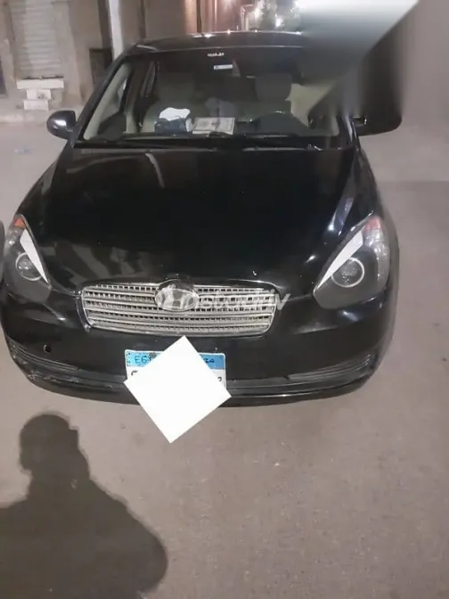 هيونداي اكسنت 2006 أسود مستعملة للبيع - 4