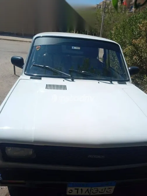 فيات 128 1985 أبيض مستعملة للبيع - 2