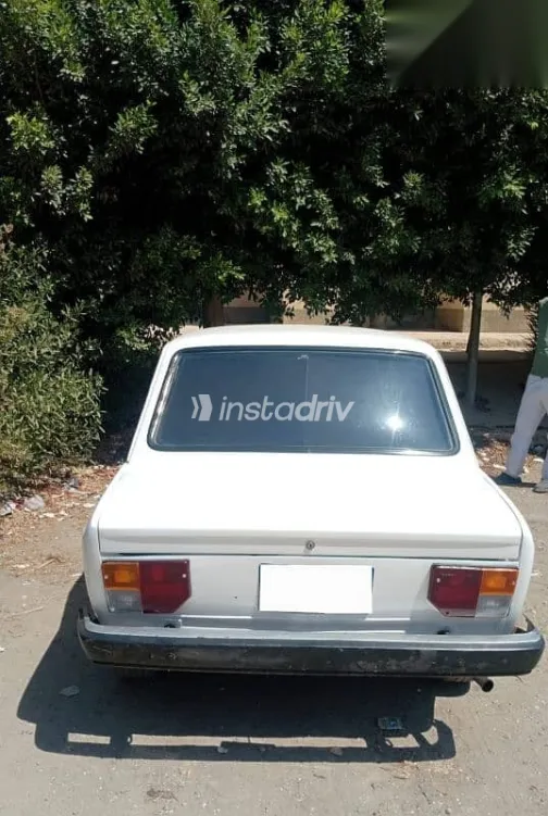 فيات 128 1985 أبيض مستعملة للبيع - 6