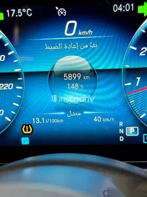 مرسيدس E 200 2021 أسود مستعملة للبيع - 7