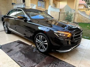مرسيدس E 200 2021 أسود مستعملة للبيع