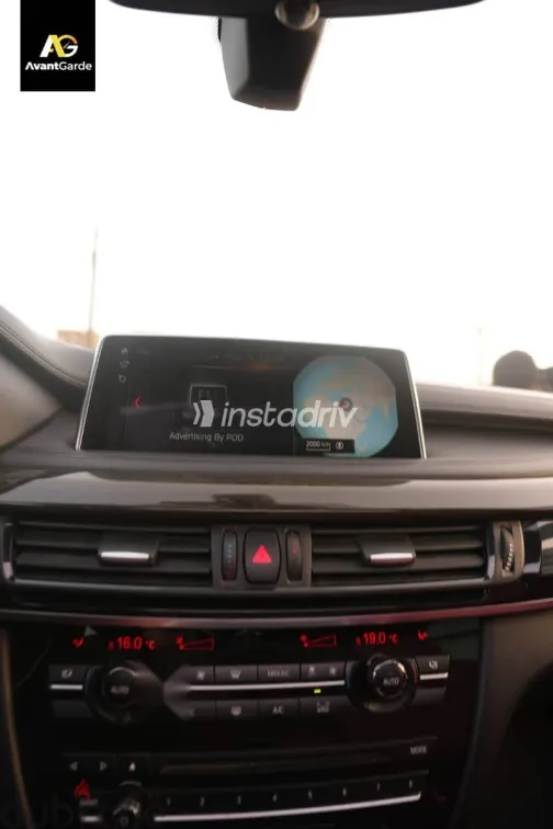 بي ام دبليو X6 2019 أزرق غامق مستعملة للبيع - 7