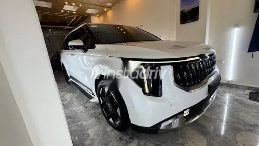 كيا كارنفال 2024 أبيض مستعملة للبيع - 1