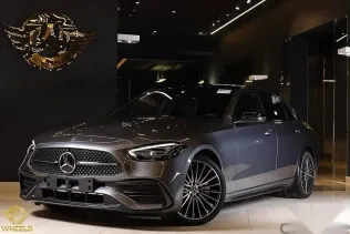 مرسيدس C 200 2026 فضي جديدة للبيع