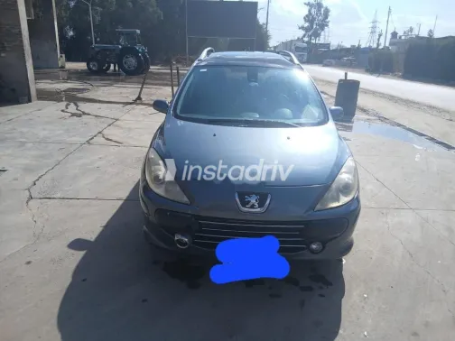بيجو 307 2007 رمادي مستعملة للبيع - 2