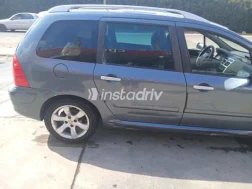 بيجو 307 2007 رمادي مستعملة للبيع - 4